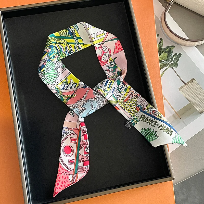 Luxury Bags Design - Luxury Design Horse Print Skinny Silk