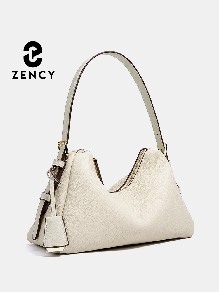 Luxury Bags 2026 - Zency Women's Soft Genuine Leather Shoulder