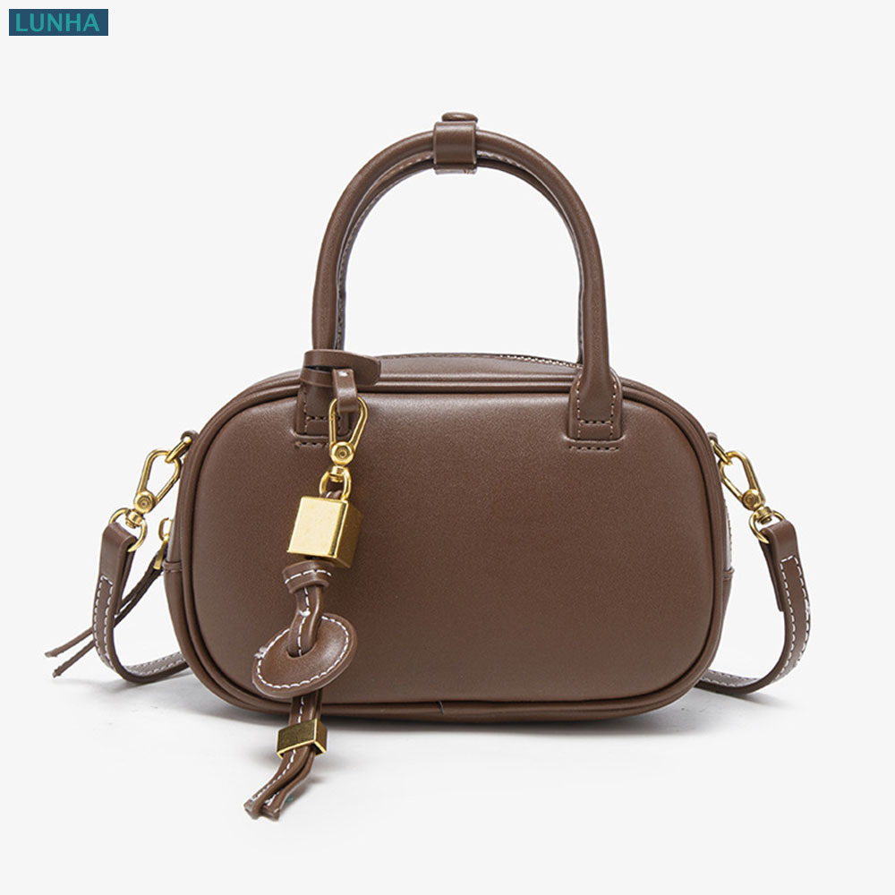 Luxury Bags Vegan - Women Luxury Mini Oval Bowling Purse