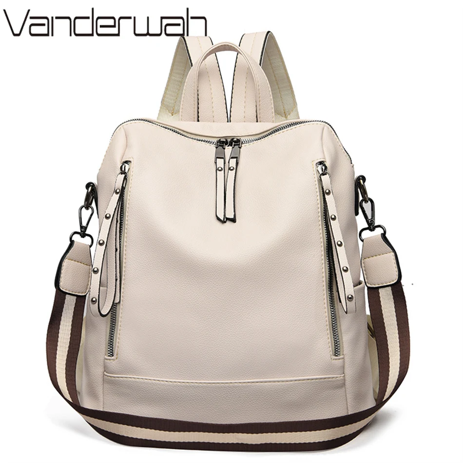 Luxury Bags Brands - Brand Luxury Backpacks Soft Leather Waterproof