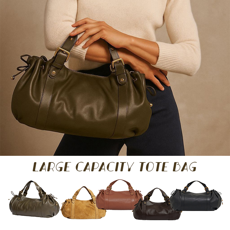 Luxury Bags Everyday - Women's Vintage Tote Bag Luxury Solid