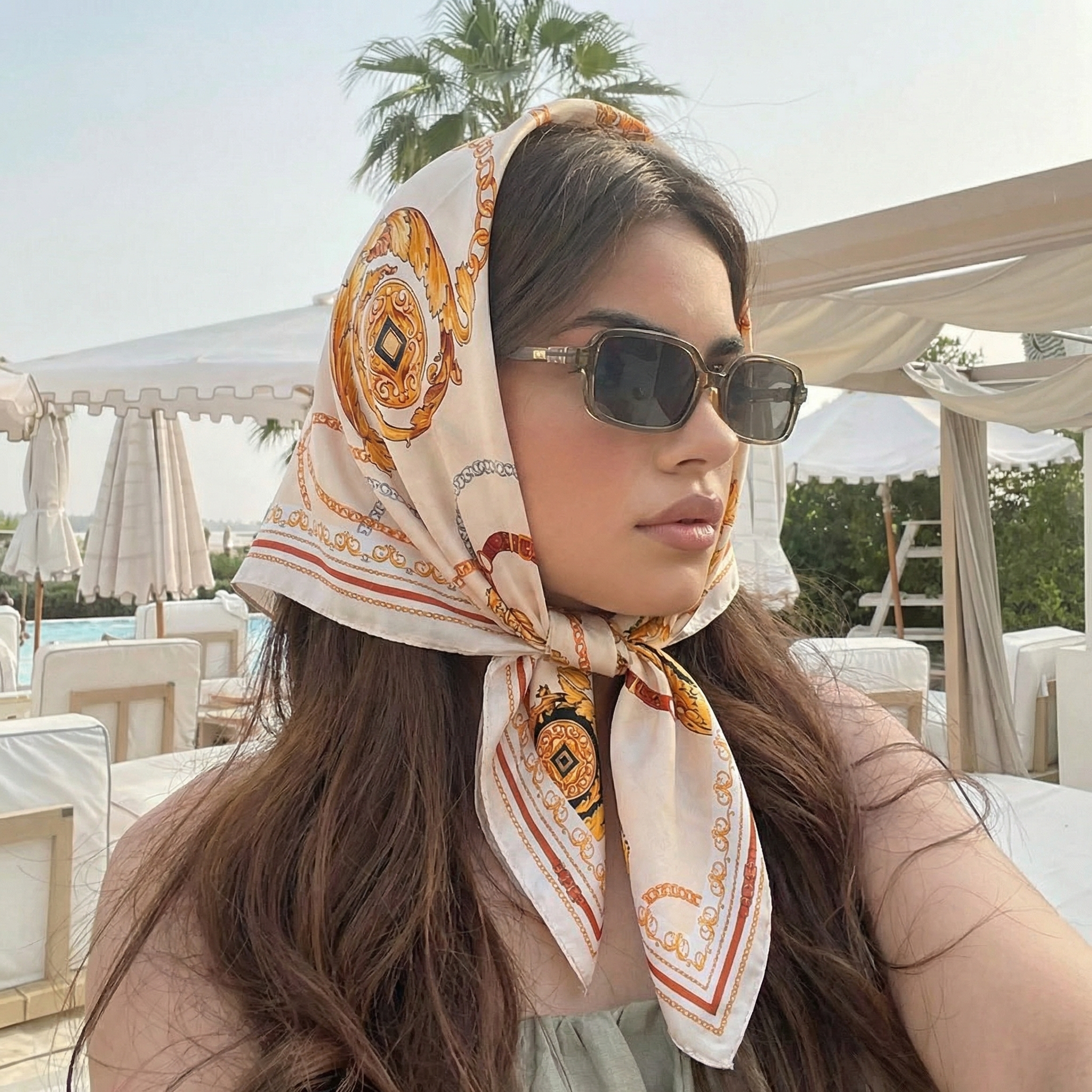 Luxury Bags 2026 - 70cm Women Square Silk Scarf/scarves Luxury