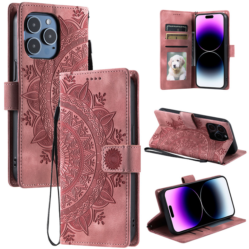 Embossing Process Wallet Phone - Luxury Bags Eu บทวิจารณ์และราคา