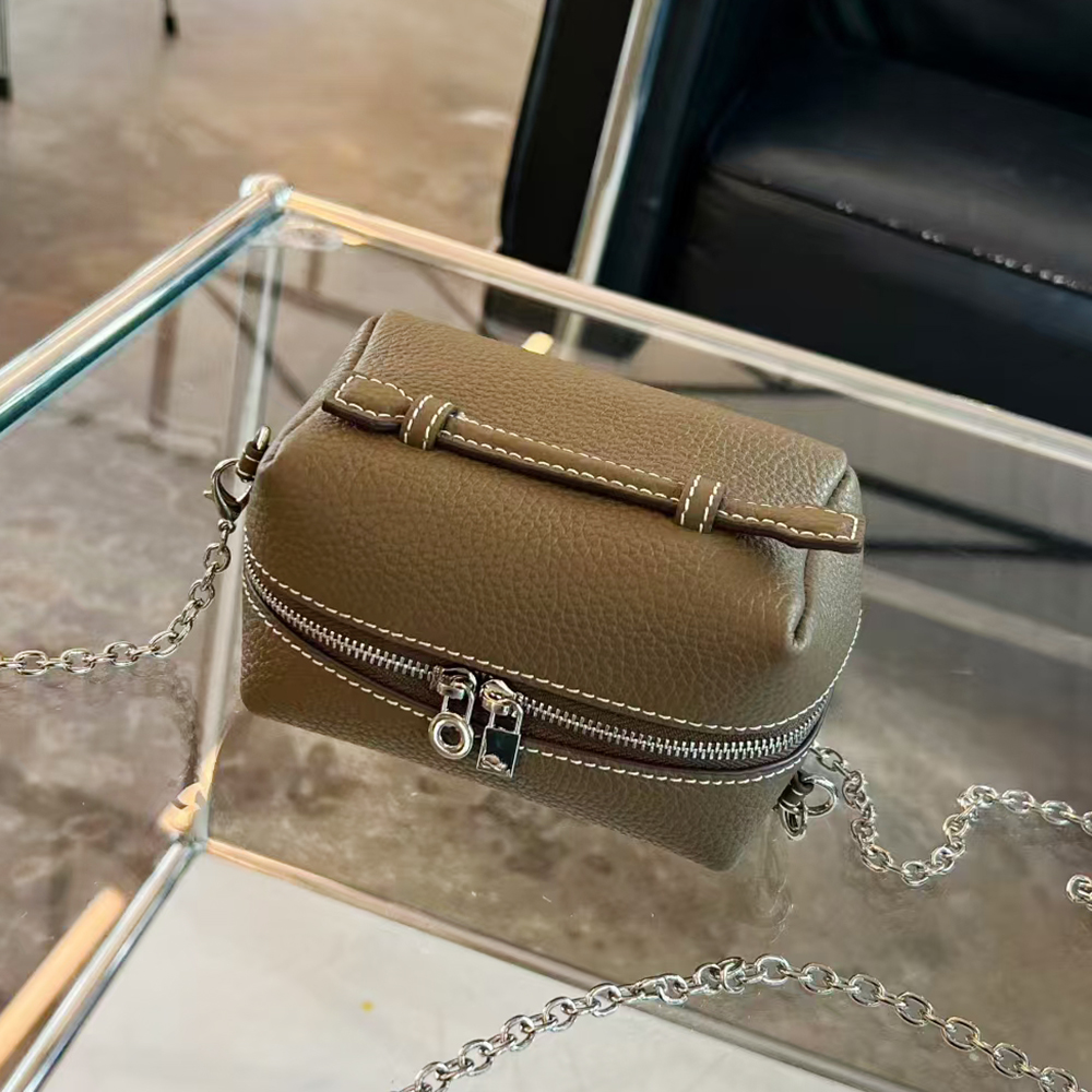 Genuine Leather Mini Women Cro - Luxury Bags Consignment บทวิจารณ์และราคา