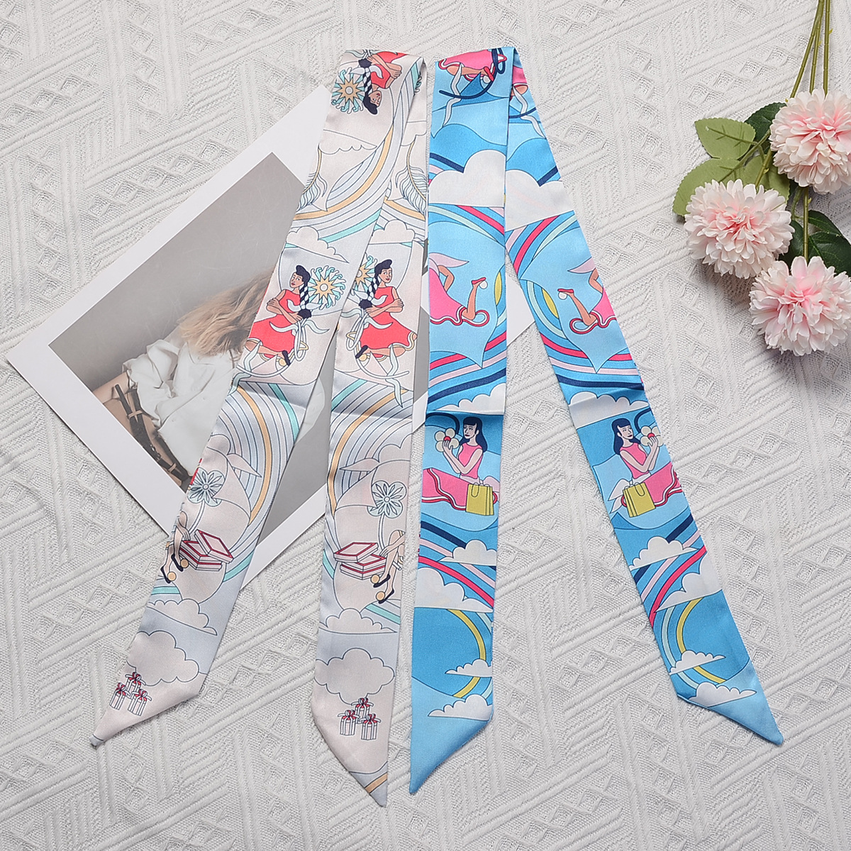 Women Hair Scarf 2024 New Bran - Luxury Bags Design บทวิจารณ์และราคา