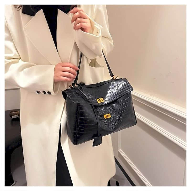 Leather Shoulder Bags for Wome - Luxury Bags Korea บทวิจารณ์และราคา