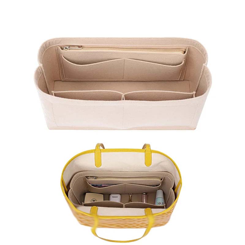 Felt Insert Bag Cosmetic Organ - Luxury Bags Consignment บทวิจารณ์และราคา