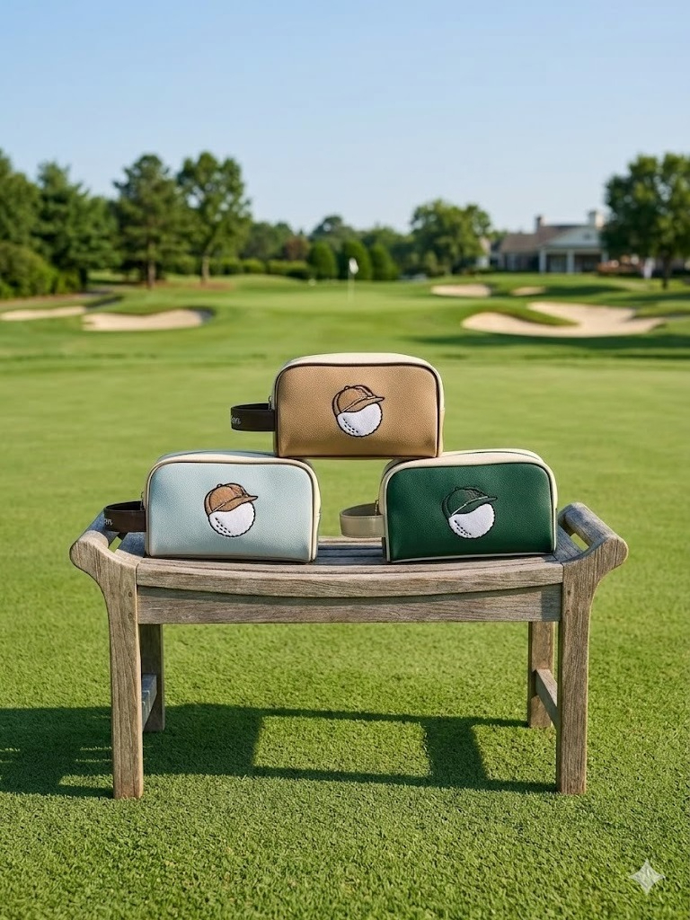 Premium Double Layer Golf Pouc - Luxury Bags Consignment บทวิจารณ์และราคา