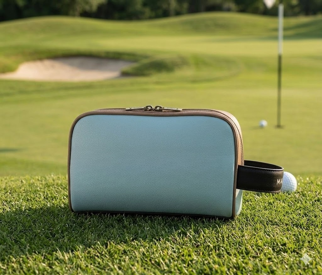 Premium Double Layer Golf Pouc - Luxury Bags Consignment บทวิจารณ์และราคา