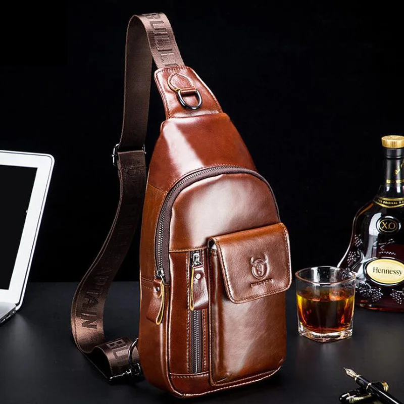 Brand Premium 100% Genuine Lea - Luxury Bags For Men Brands บทวิจารณ์และราคา