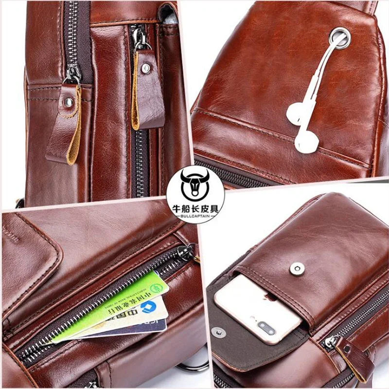Brand Premium 100% Genuine Lea - Luxury Bags For Men Brands บทวิจารณ์และราคา