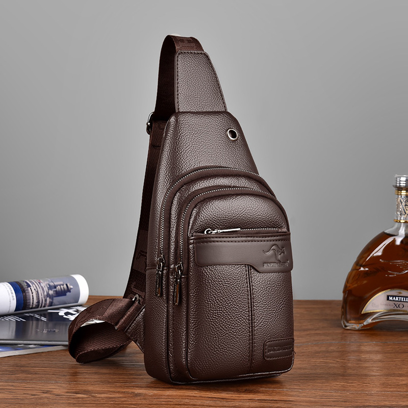 Luxury Brand Chest Pack Leathe - Luxury Bags For Men Brands บทวิจารณ์และราคา