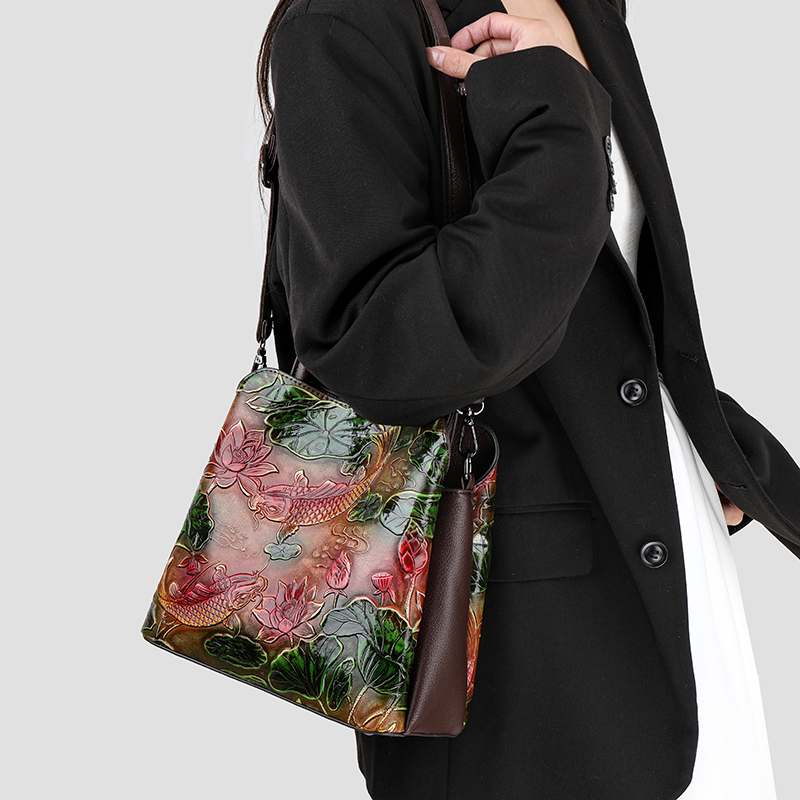 Retro Handbag Women Shoulder B - Luxury Bags Medium Size บทวิจารณ์และราคา