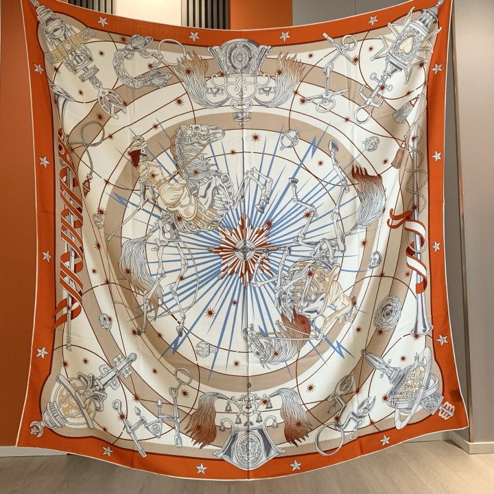 Luxury Brand Scarf Large Silk  - Luxury Bags Brands บทวิจารณ์และราคา