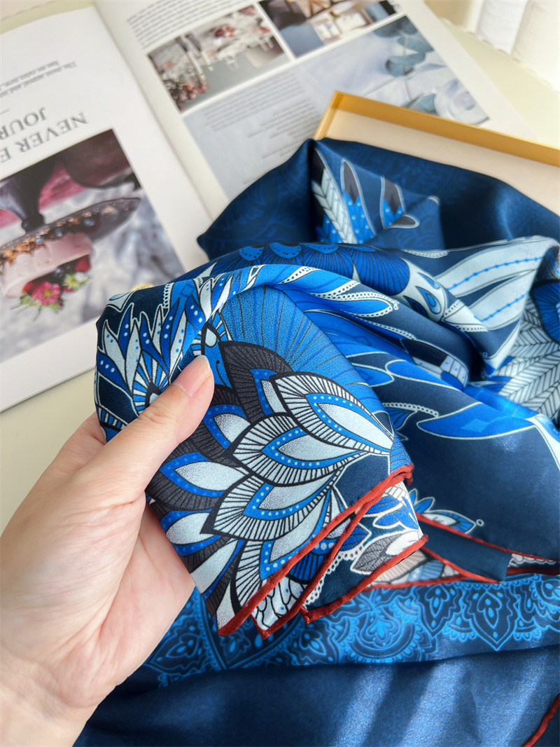 Natural Mulberry Silk Scarf Wo - Luxury Bags Design บทวิจารณ์และราคา