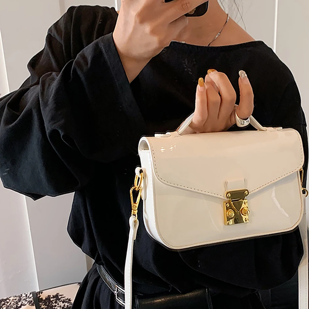 2026 Luxury Square Shoulder Ba - Top Handle Patent Bag บทวิจารณ์และราคา
