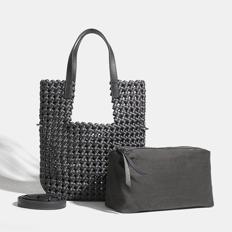 Luxury Neoprene Woven Tote Han - Luxury Bags Medium Size บทวิจารณ์และราคา