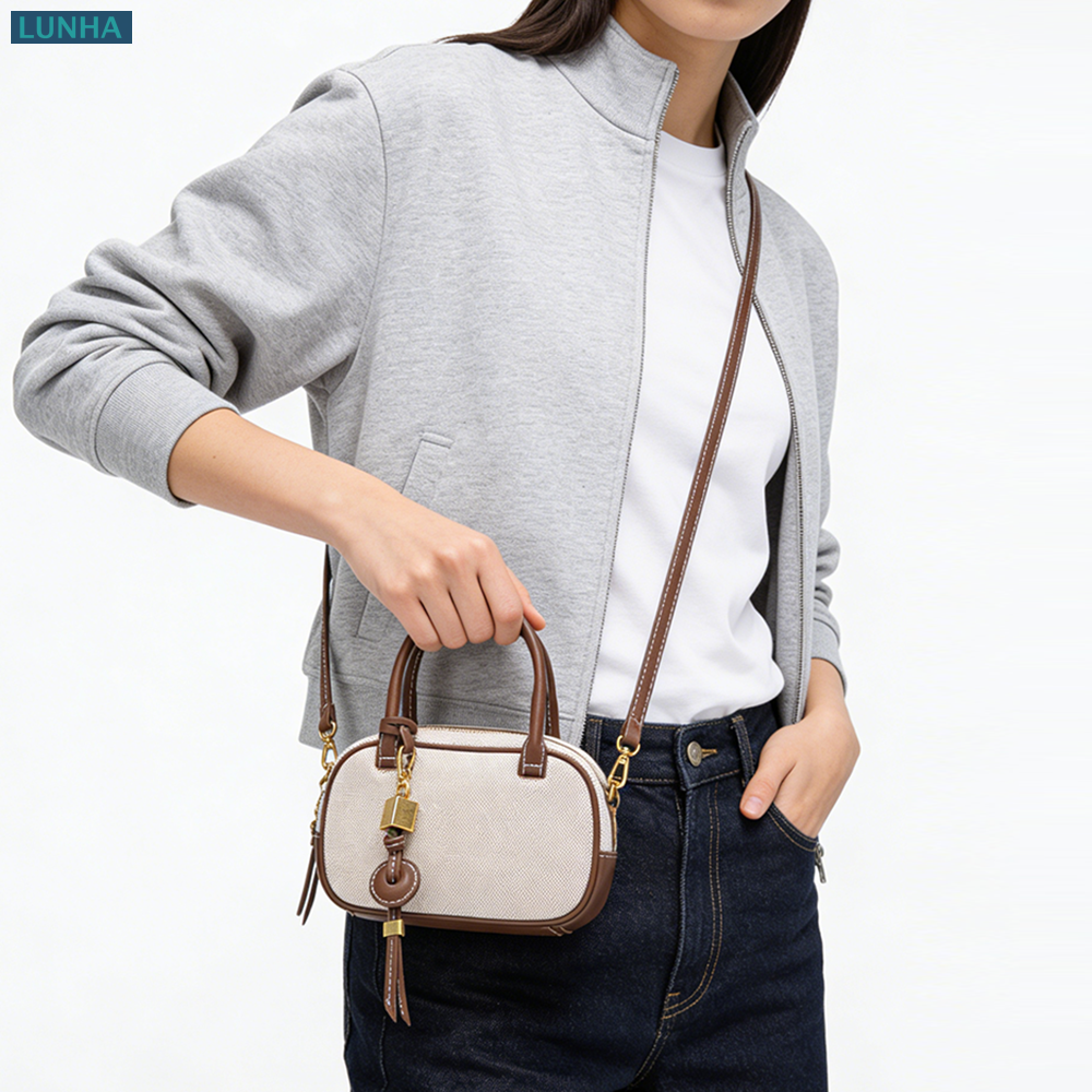 Women Luxury Mini Oval Bowling - Luxury Bags Vegan บทวิจารณ์และราคา