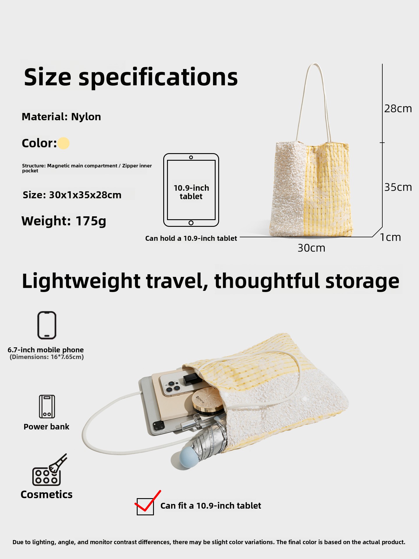 Shiny Sequin Embroidery Bag Lu - Luxury Bags 2026 บทวิจารณ์และราคา