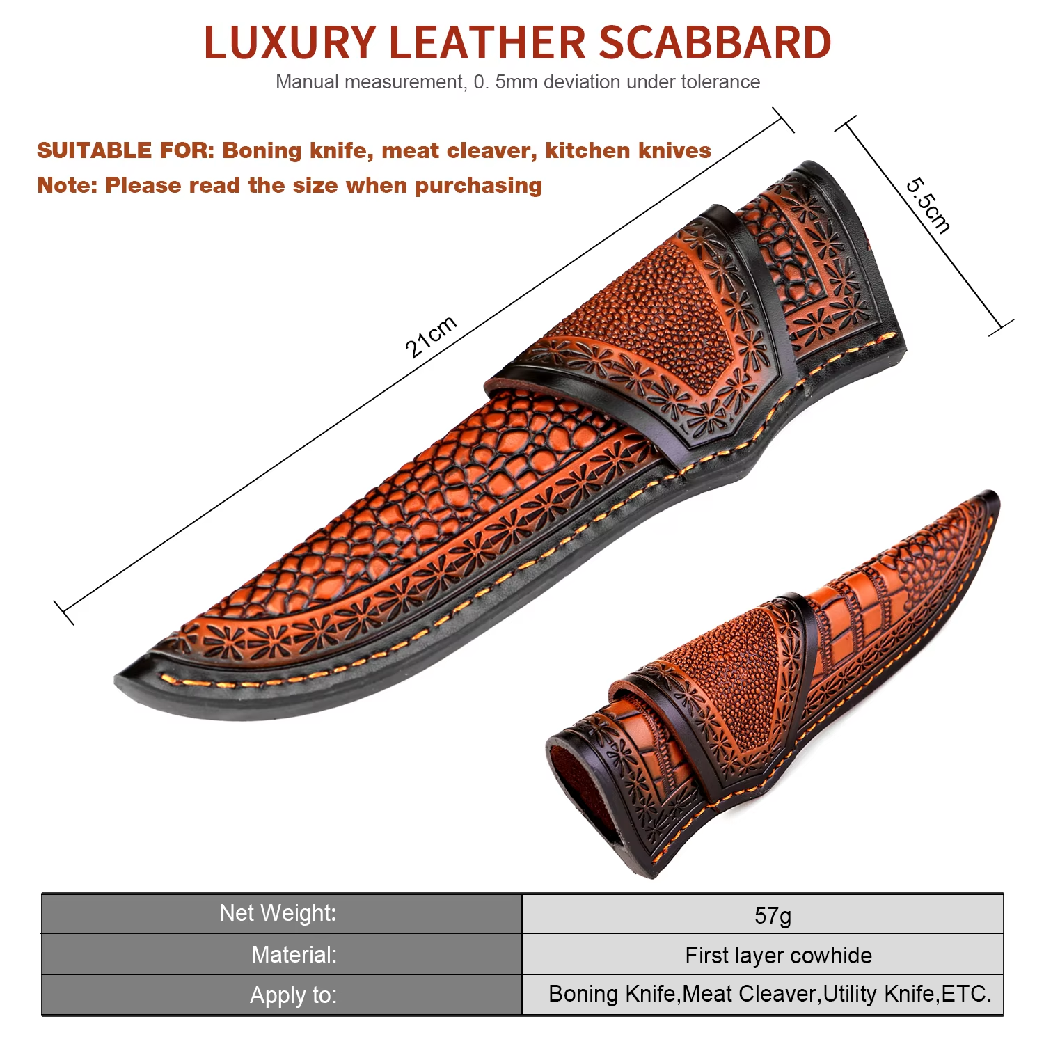 XITUO Brown Portable Knife Sca - Luxury Bags Eu บทวิจารณ์และราคา