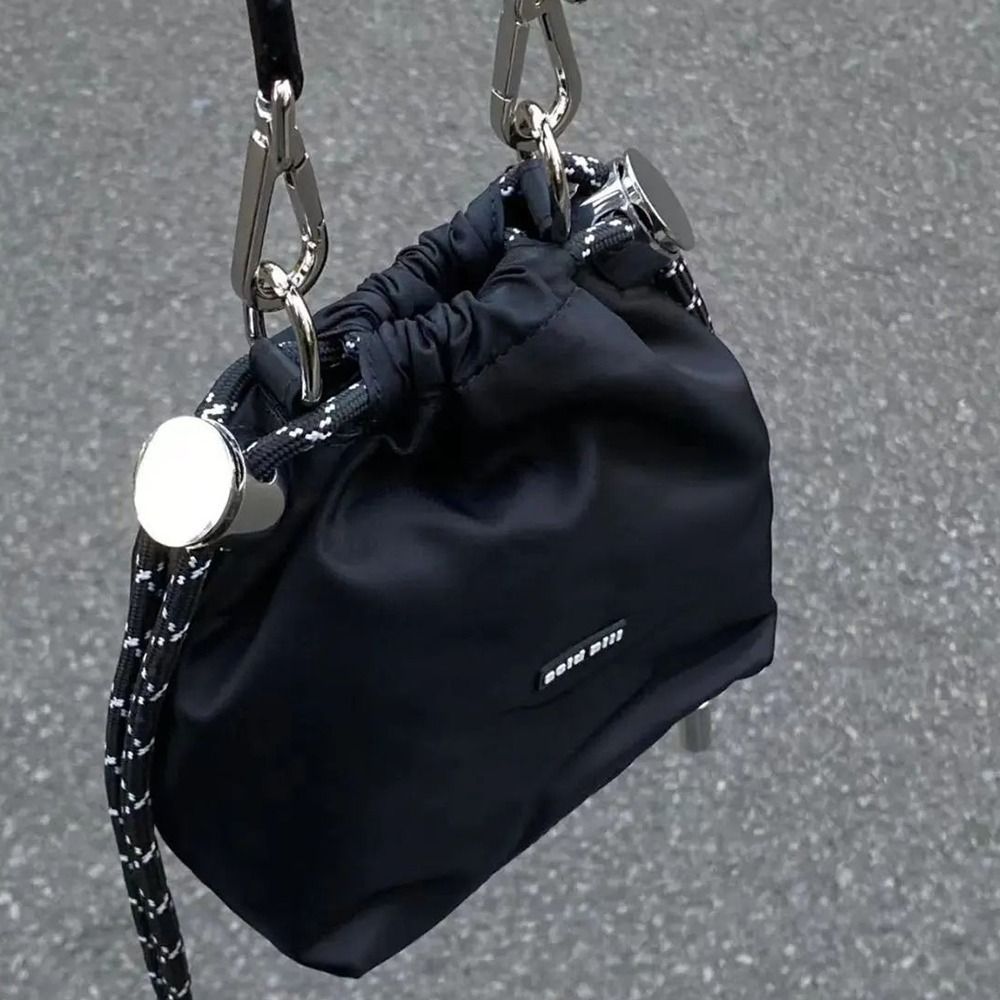 Cool Korean Style Black Drawst - Luxury Bags Korea บทวิจารณ์และราคา