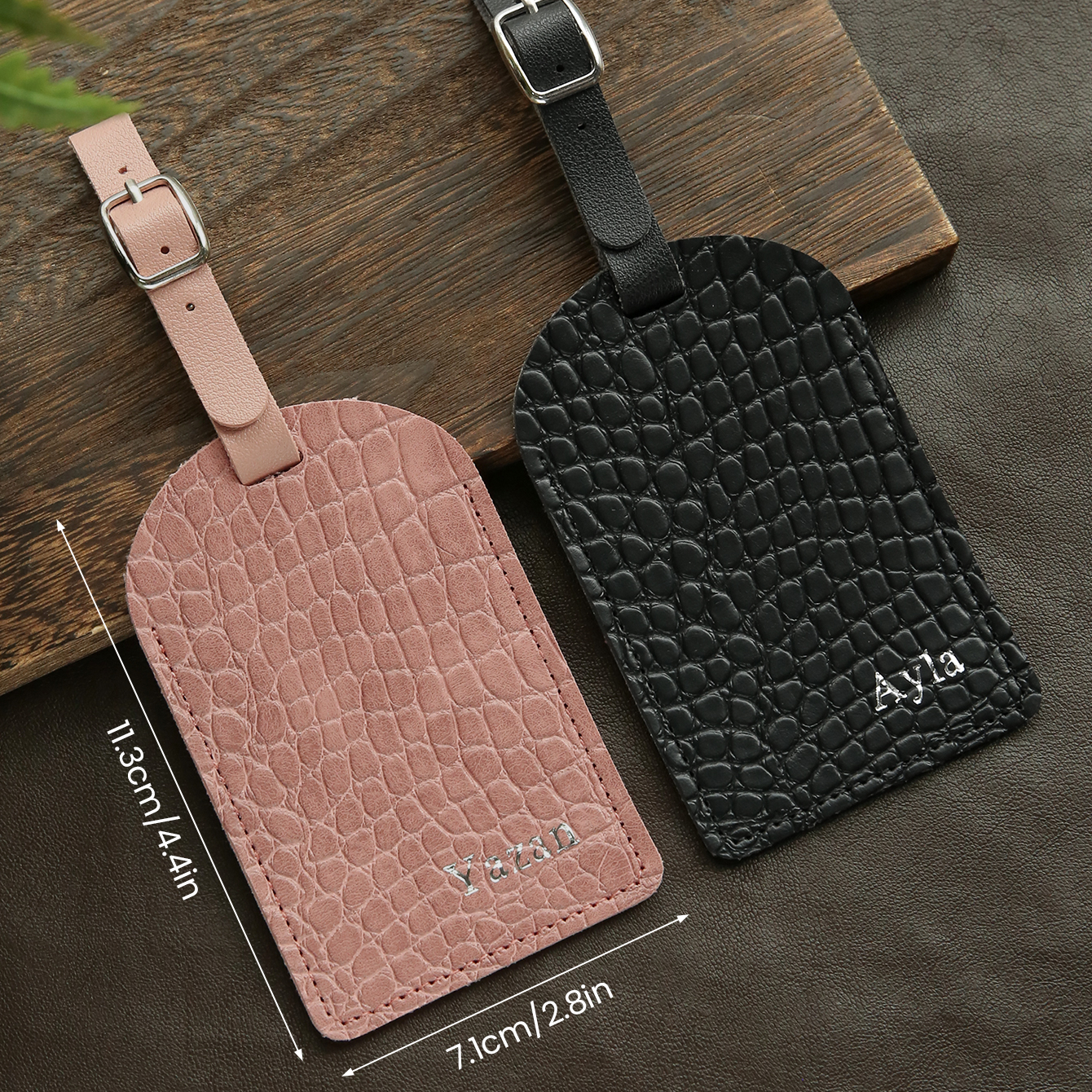 Personalized Leather Luggage T - Luxury Bags Vegan บทวิจารณ์และราคา