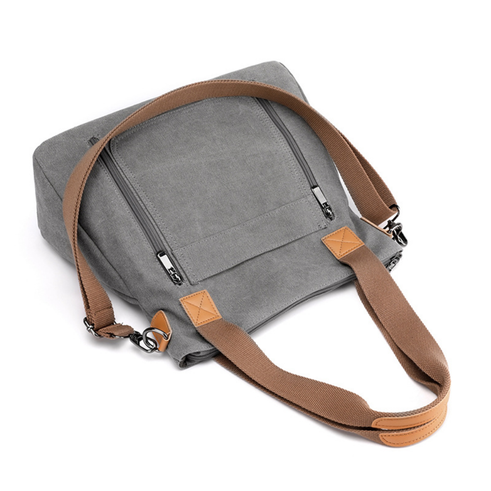 Vegan Canvas Crossbody Tote Ba - Luxury Bags Vegan บทวิจารณ์และราคา