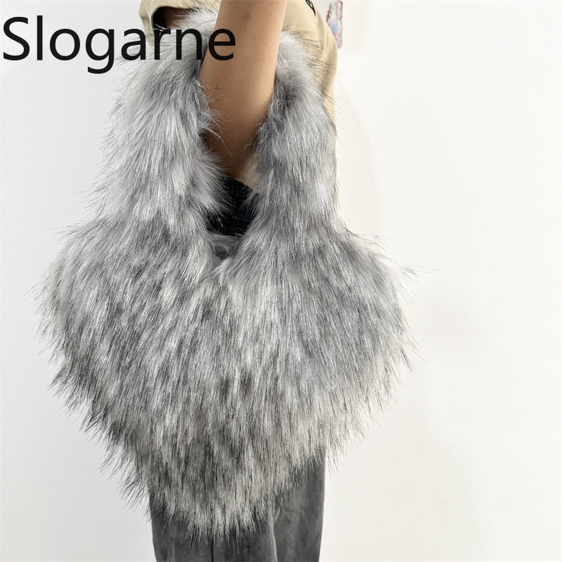 Faux Raccoon Fur Handbag 2026  - Luxury Bags Dropshipping บทวิจารณ์และราคา