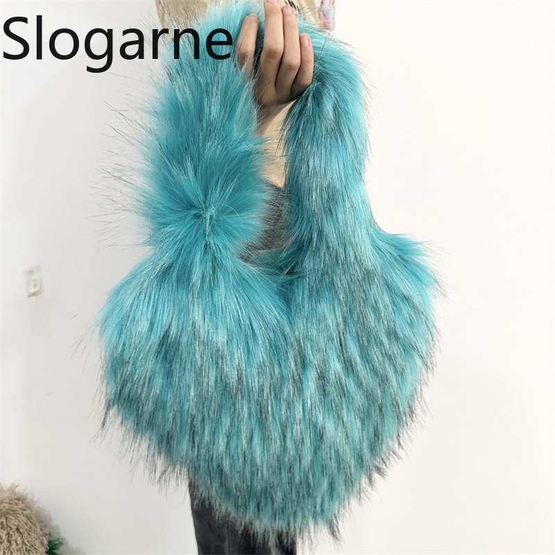 Faux Raccoon Fur Handbag 2026  - Luxury Bags Dropshipping บทวิจารณ์และราคา