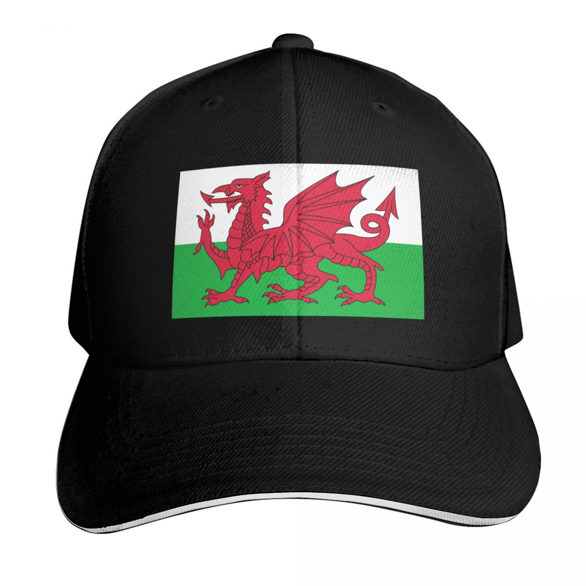 Flag of Wales Baseball Cap lux - Luxury Bags Dropshipping บทวิจารณ์และราคา