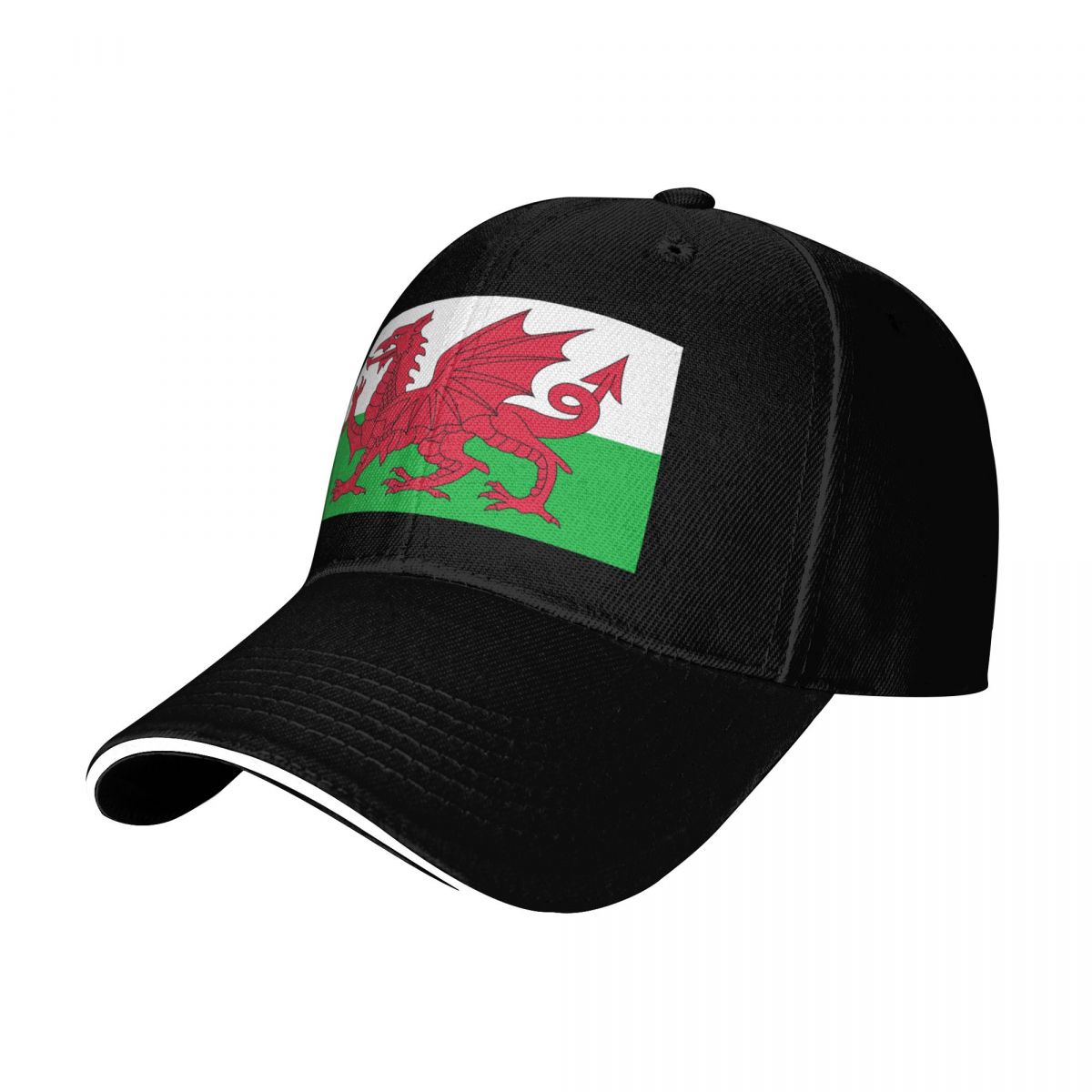 Flag of Wales Baseball Cap lux - Luxury Bags Dropshipping บทวิจารณ์และราคา