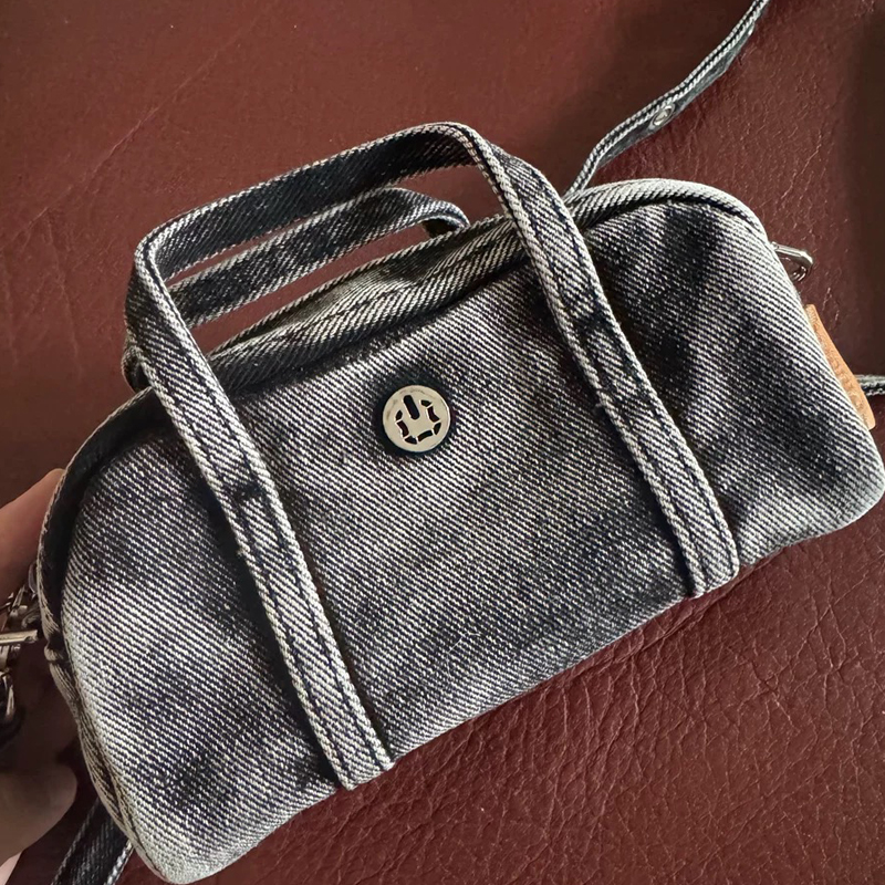Korean Casual Mini Denim Box B - Luxury Bags Design บทวิจารณ์และราคา