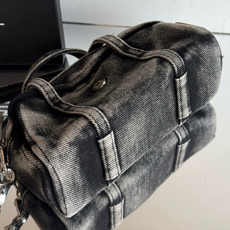 Korean Casual Mini Denim Box B - Luxury Bags Design บทวิจารณ์และราคา