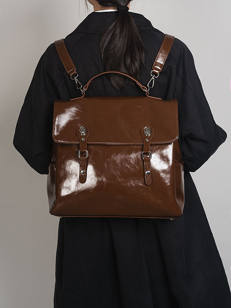 2026 Fashion New College Style - Top Handle Patent Bag บทวิจารณ์และราคา