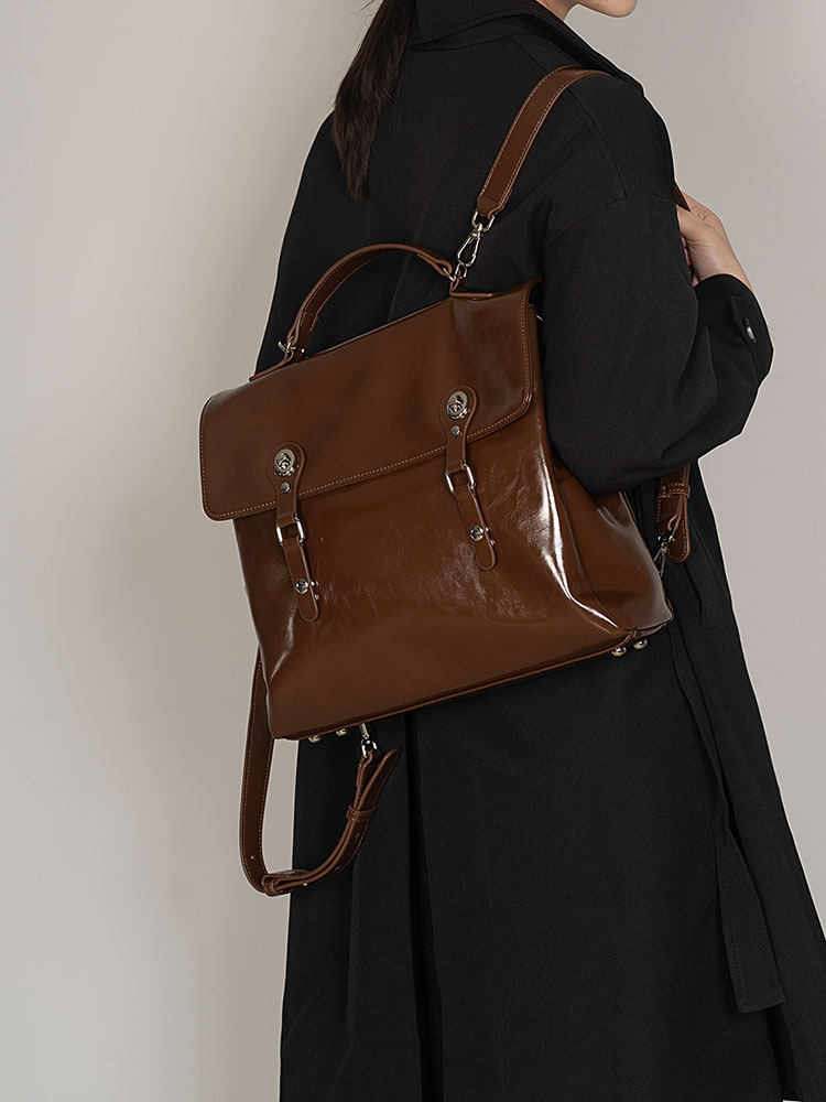 2026 Fashion New College Style - Top Handle Patent Bag บทวิจารณ์และราคา