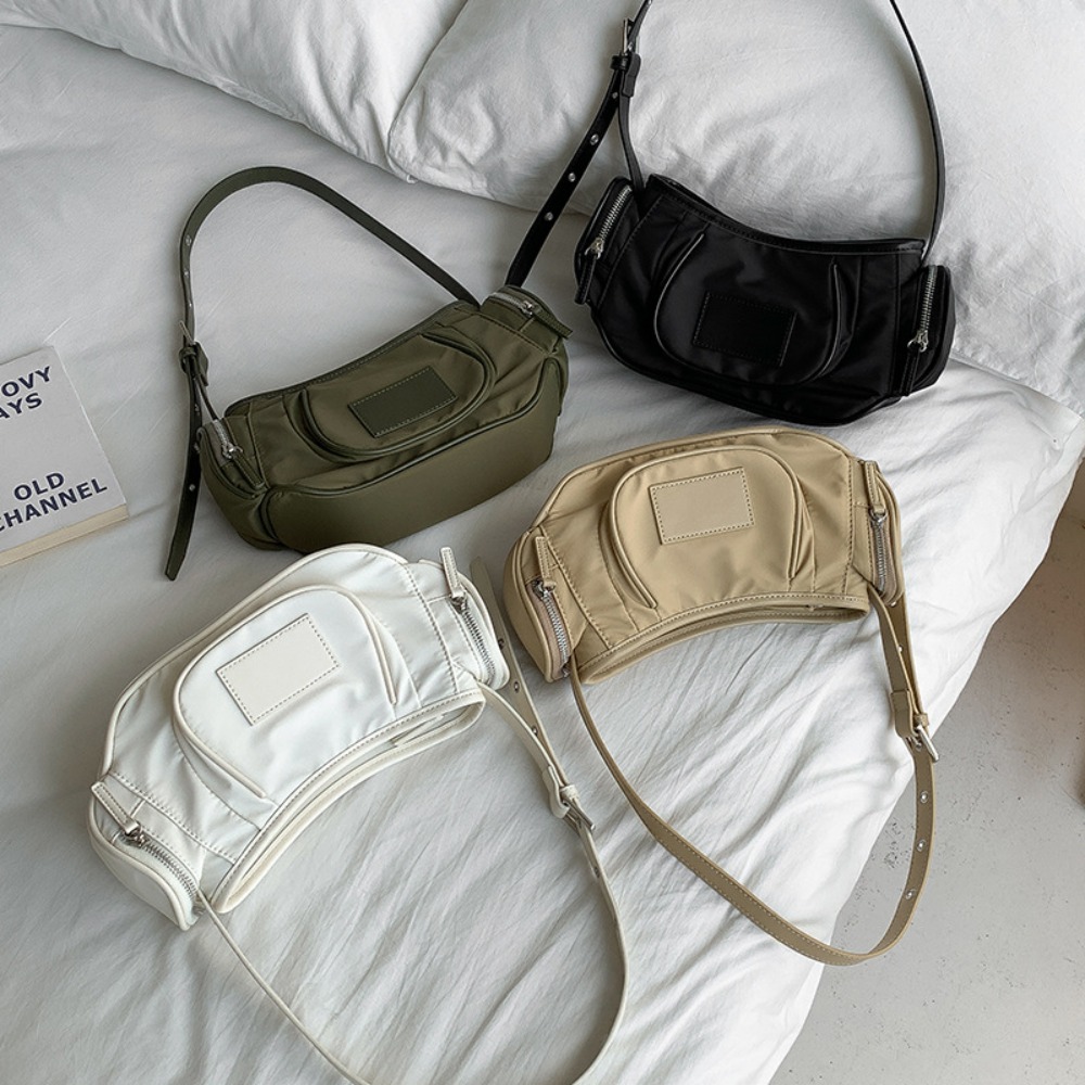 Vegan Nylon Underarm Bags Wome - Luxury Bags Vegan บทวิจารณ์และราคา
