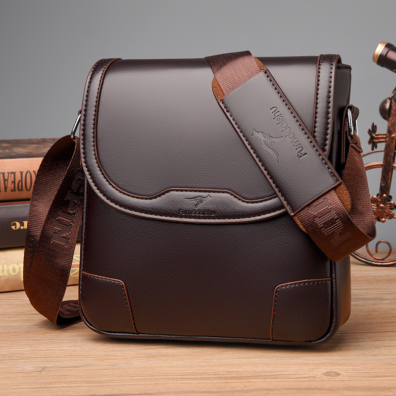 Luxury Brand Men Leather Shoul - Luxury Bags For Men Brands บทวิจารณ์และราคา