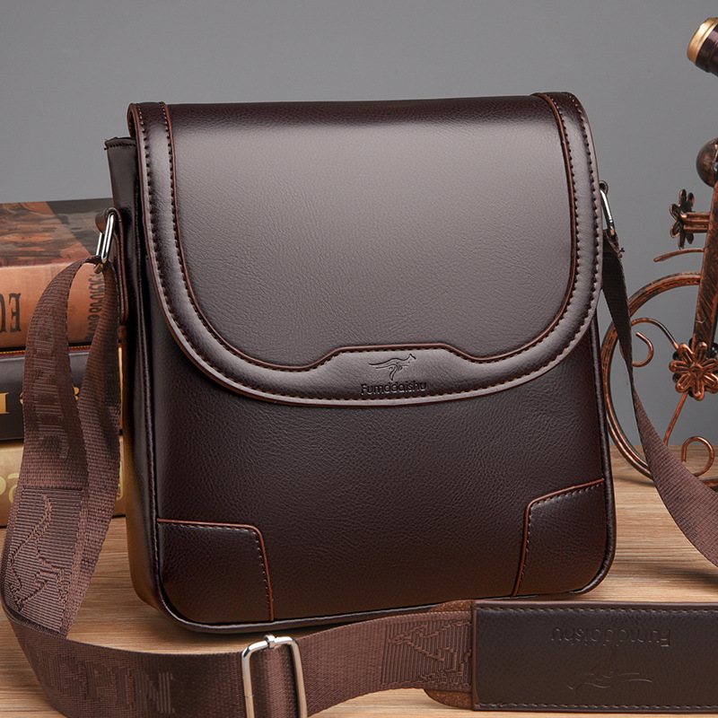 Luxury Brand Men Leather Shoul - Luxury Bags For Men Brands บทวิจารณ์และราคา