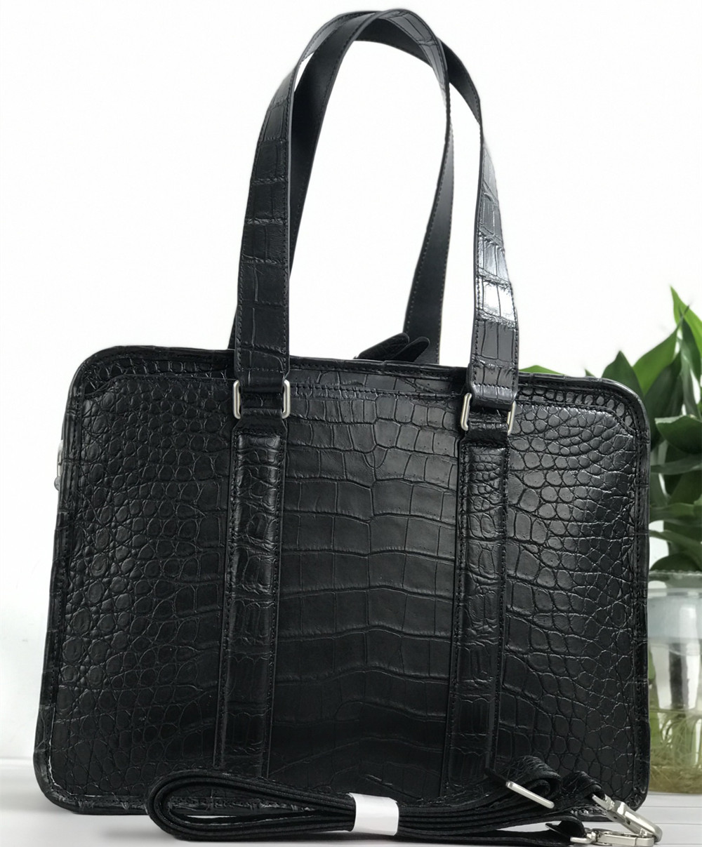 New crocodile leather laptop b - Luxury Bags For Men Brands บทวิจารณ์และราคา