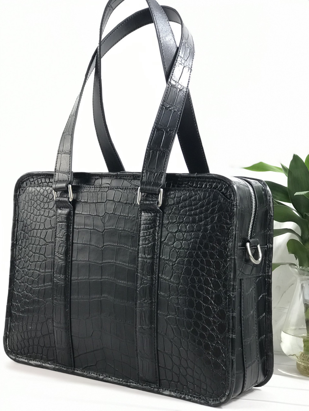 New crocodile leather laptop b - Luxury Bags For Men Brands บทวิจารณ์และราคา