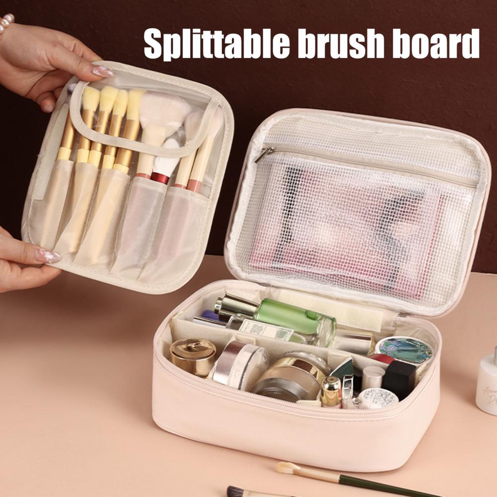 Large Capacity Cosmetic Bag Ma - Top Handle Patent Bag บทวิจารณ์และราคา