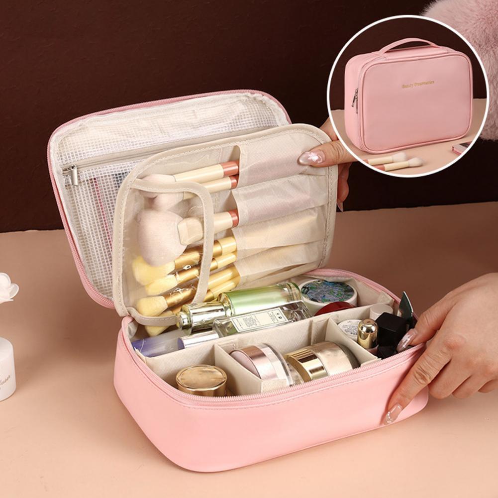 Large Capacity Cosmetic Bag Ma - Top Handle Patent Bag บทวิจารณ์และราคา