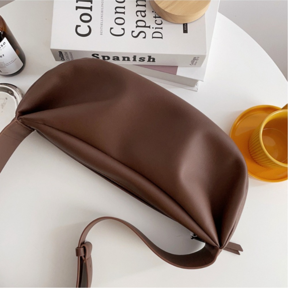 Genuine Leather Ruched Womens  - Luxury Bags Consignment บทวิจารณ์และราคา