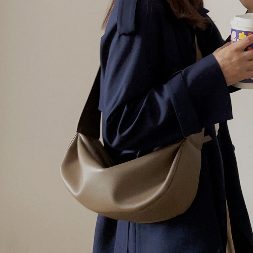 Genuine Leather Ruched Womens  - Luxury Bags Consignment บทวิจารณ์และราคา