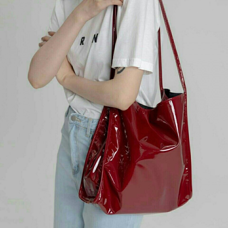 Yogodlns Luxury Patent Leather - Top Handle Patent Bag บทวิจารณ์และราคา