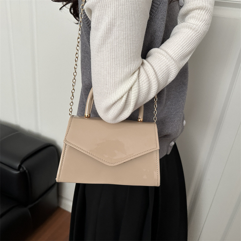 Women's Patent Leather Mini Ha - Top Handle Patent Bag บทวิจารณ์และราคา