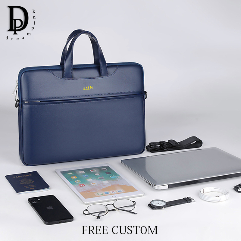 Business Briefcase For Man PU  - Luxury Bags For Men Brands บทวิจารณ์และราคา