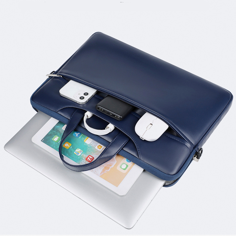 Business Briefcase For Man PU  - Luxury Bags For Men Brands บทวิจารณ์และราคา