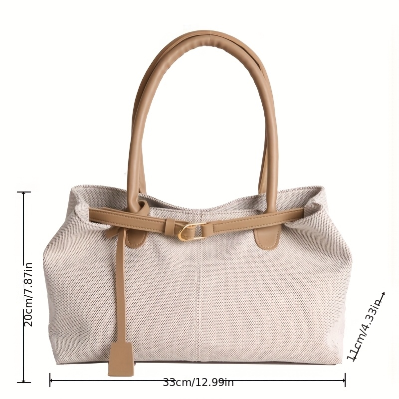 Retro Large Capacity Shoulder  - Luxury Bags Medium Size บทวิจารณ์และราคา