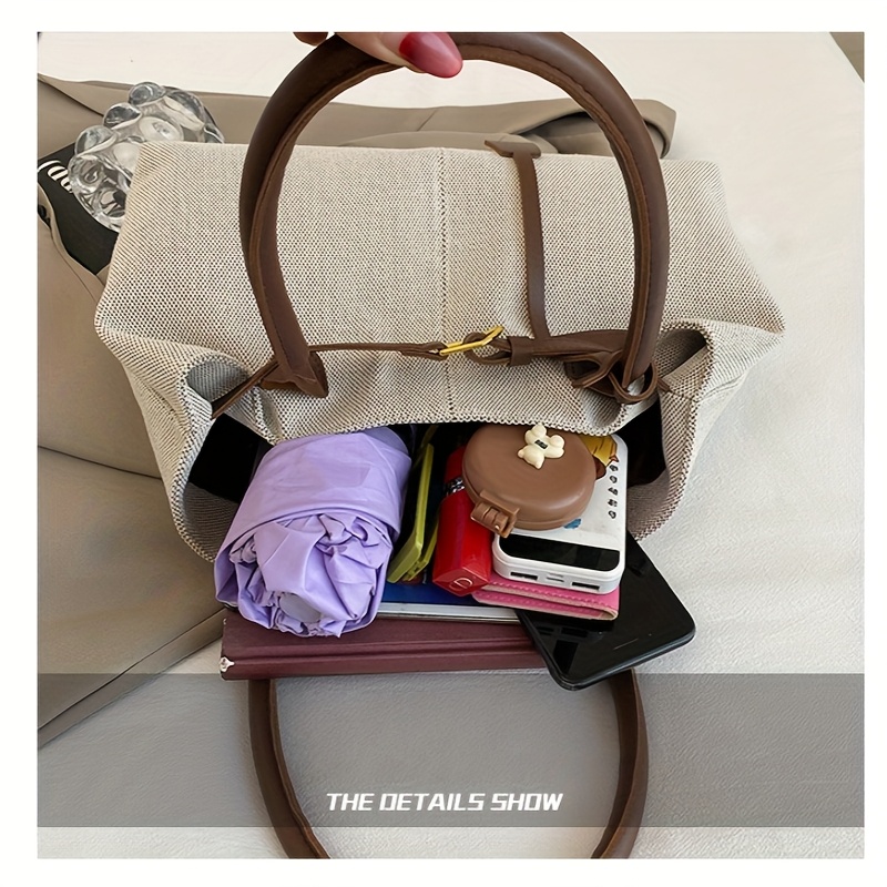 Retro Large Capacity Shoulder  - Luxury Bags Medium Size บทวิจารณ์และราคา